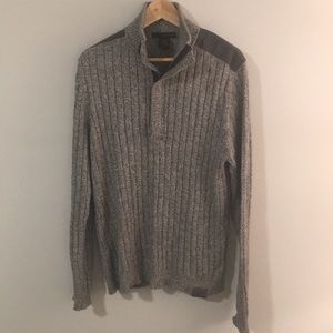 Calvin Klein quarter zip pullover sweater